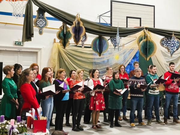 Karácsonyi műsorral zártuk a félévet!