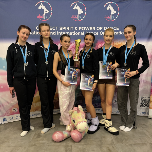 Hungarian Modern Dance Cup versenyeredményeink