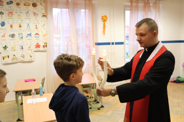  Balázs-áldás a Gyakorlóiskolában